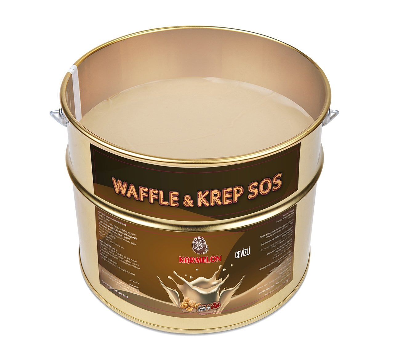 Cevizli Waffle Sosu (10 kg)