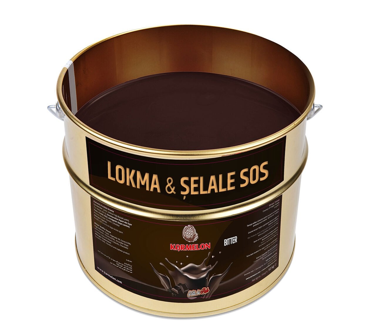 Ekstra Bitter Lokma ve Şelale Sosu (10 kg)