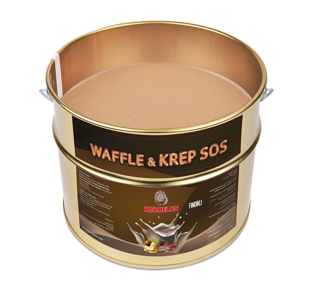 Fındıklı Waffle Sosu (10 kg)
