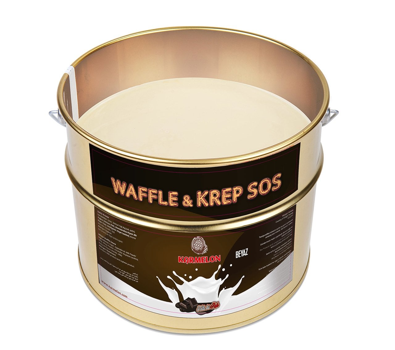 Fildişi (Beyaz) Waffle Sosu (15 kg)