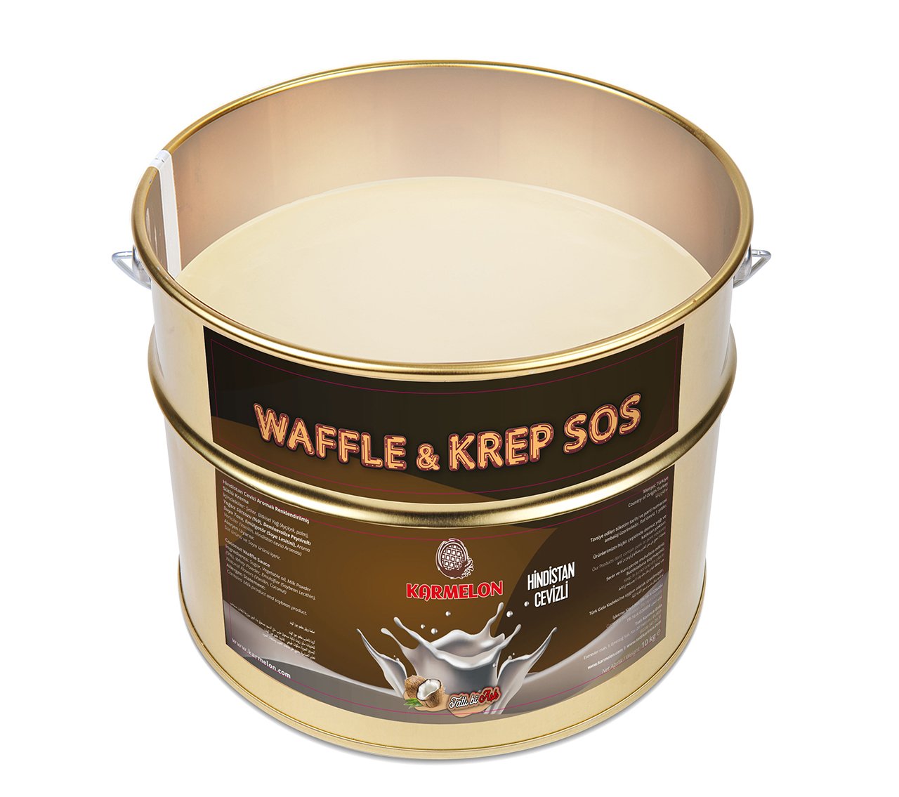 Hindistan Cevizli Waffle Sosu (10 kg)