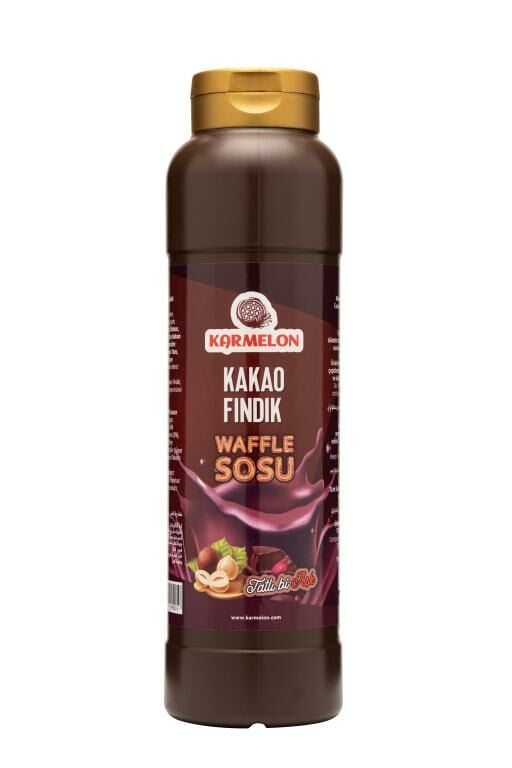 Kakaolu Fındıklı Waffle Sosu (1100 gr)