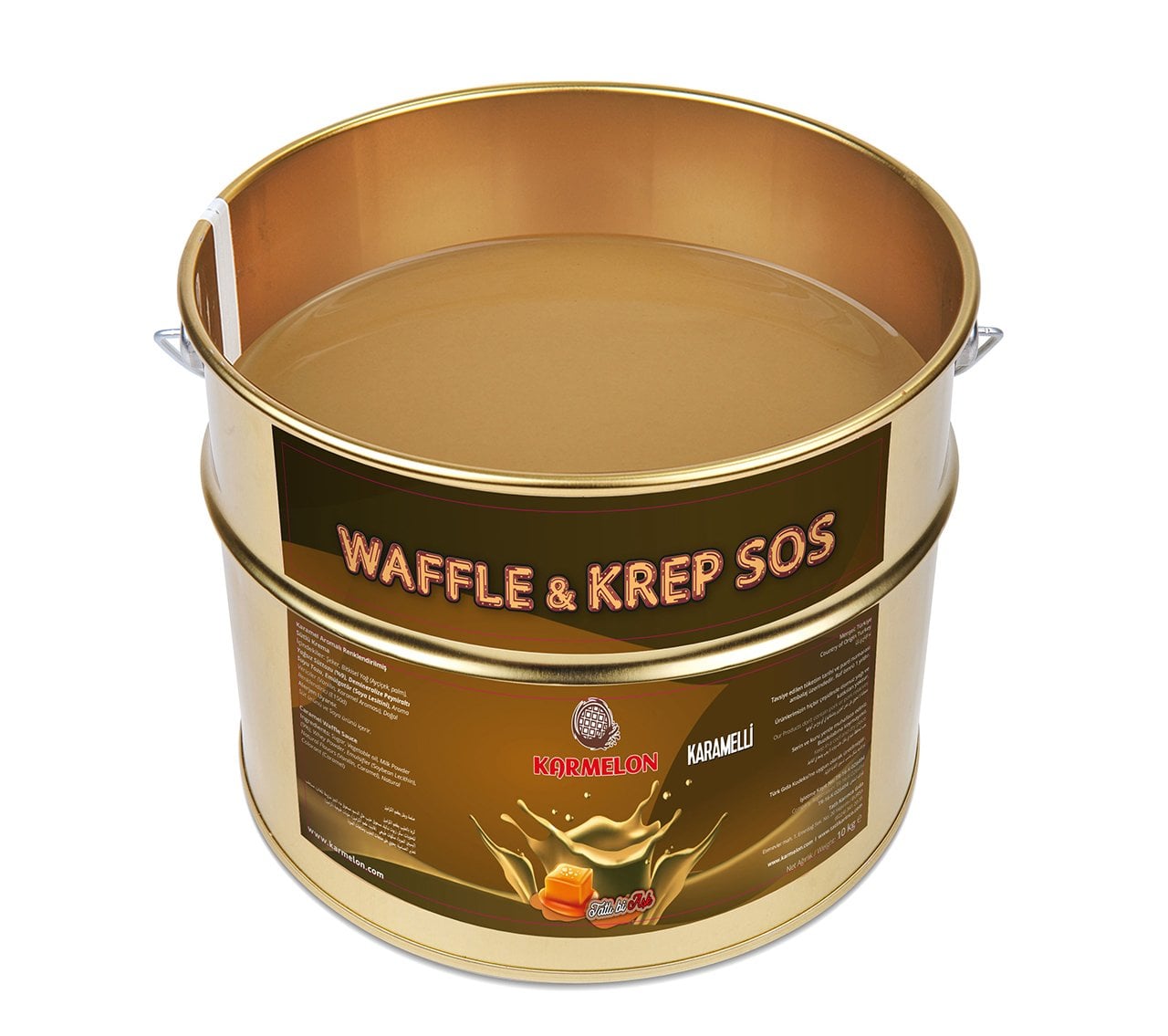 Karamelli Waffle Sosu (10 kg)
