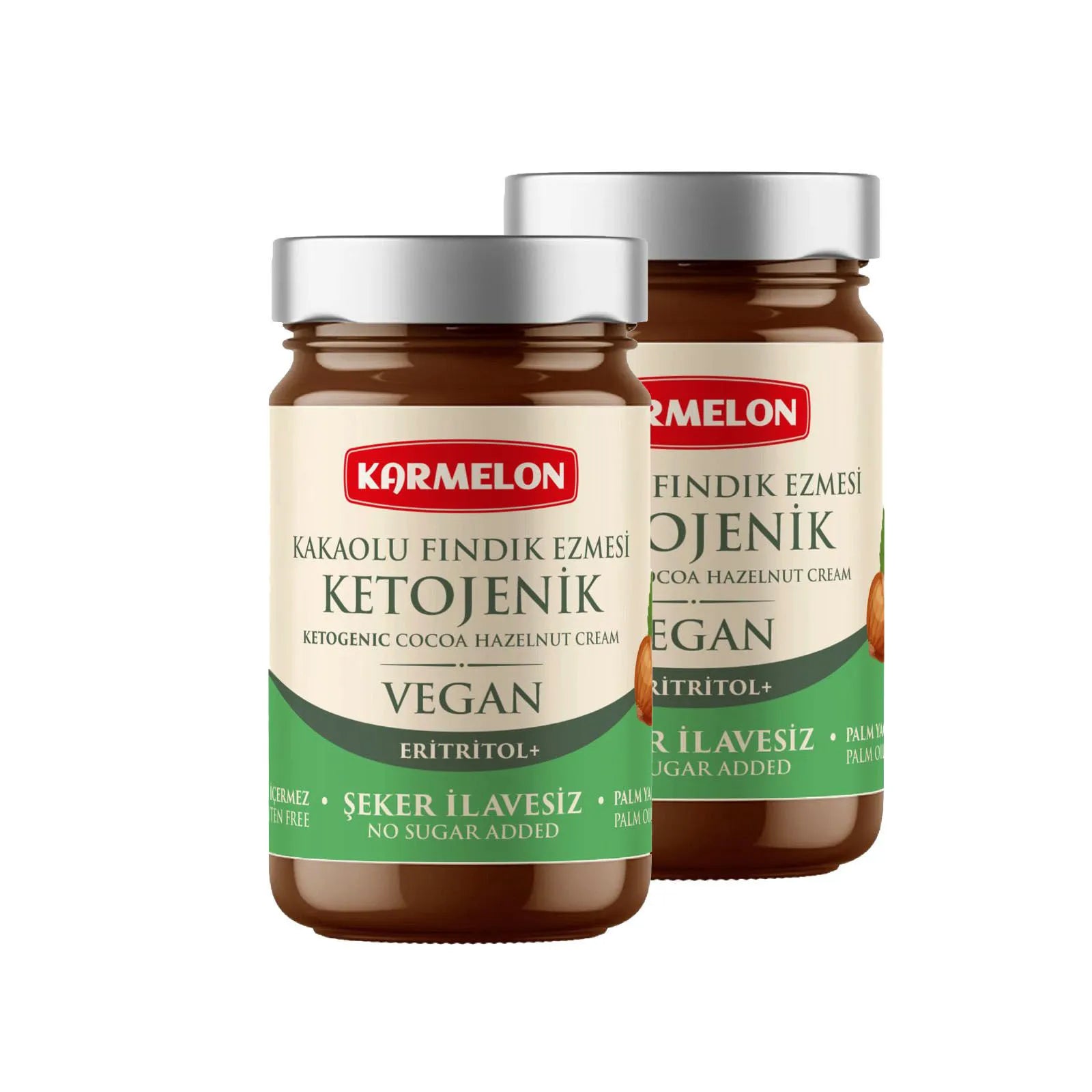 Ketojenik Kakaolu Fındık Ezmesi (330 gr) 2'li