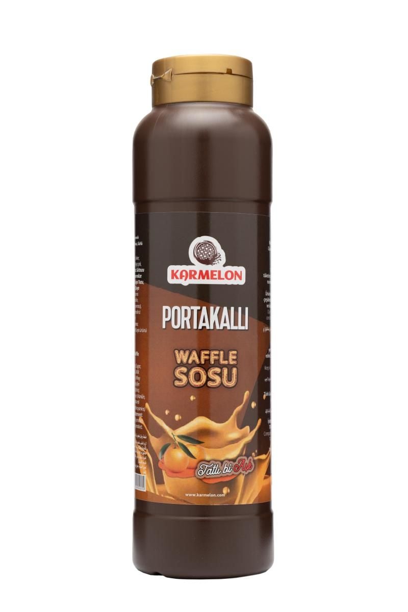 Portakallı Waffle Sosu (1100 gr)