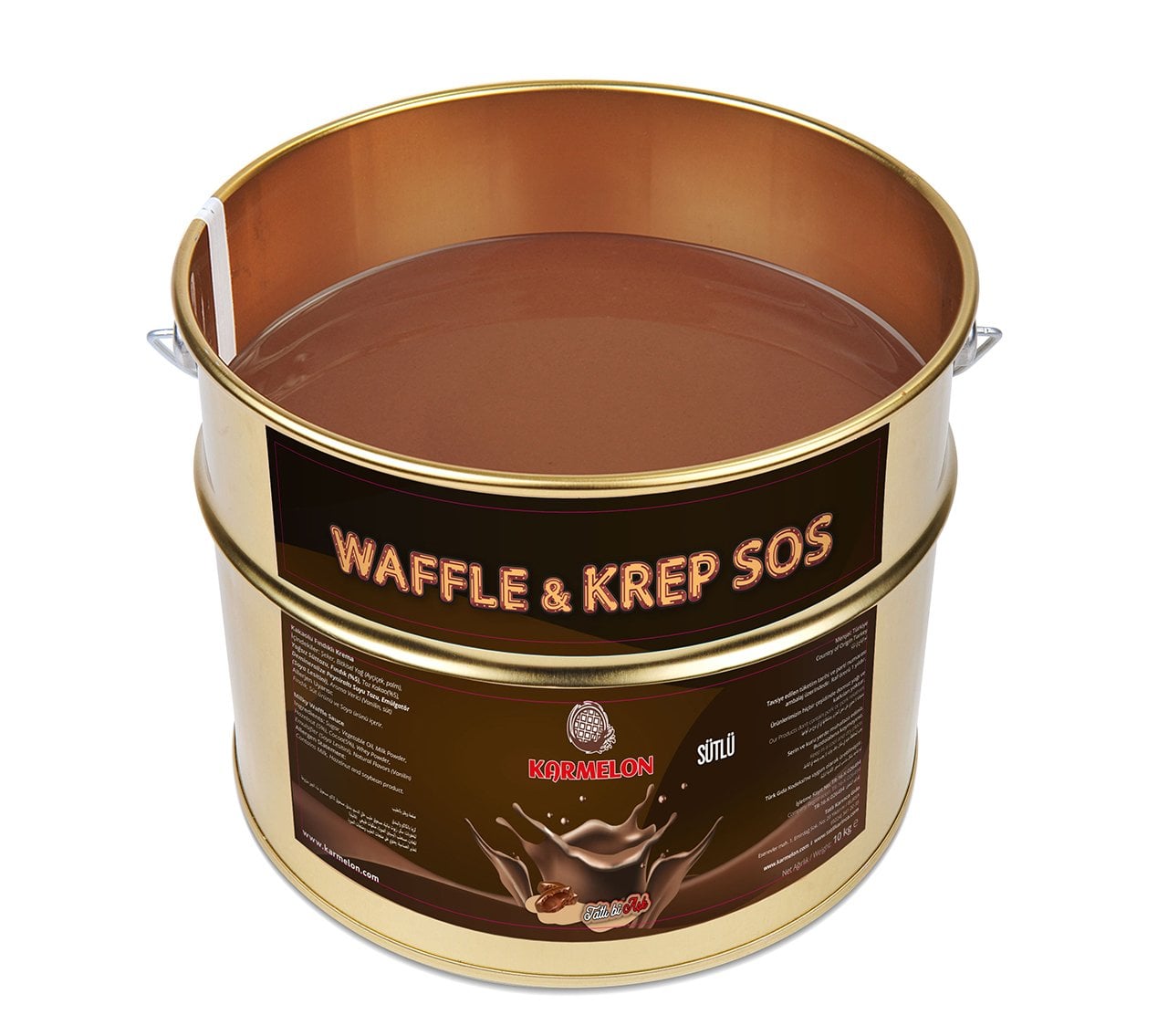 Sütlü Waffle Sosu (10 kg)