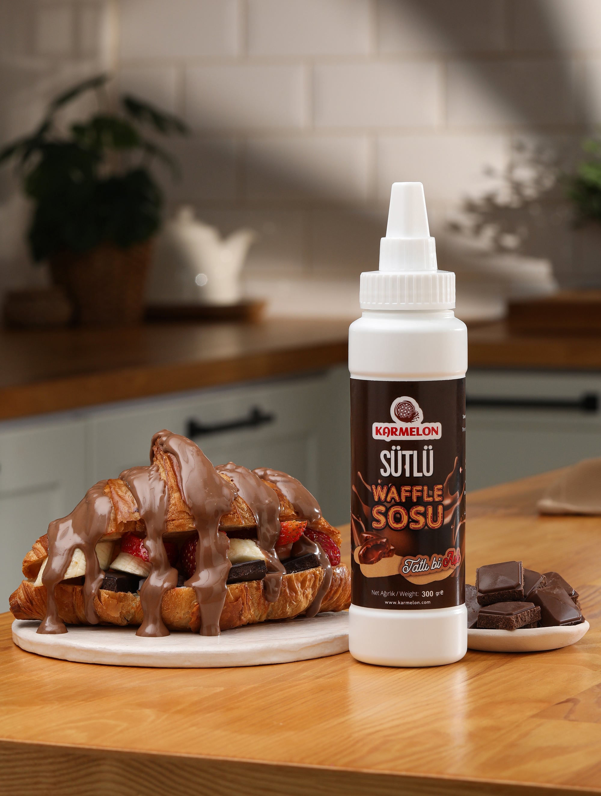 Sütlü Waffle Sosu (300 gr)