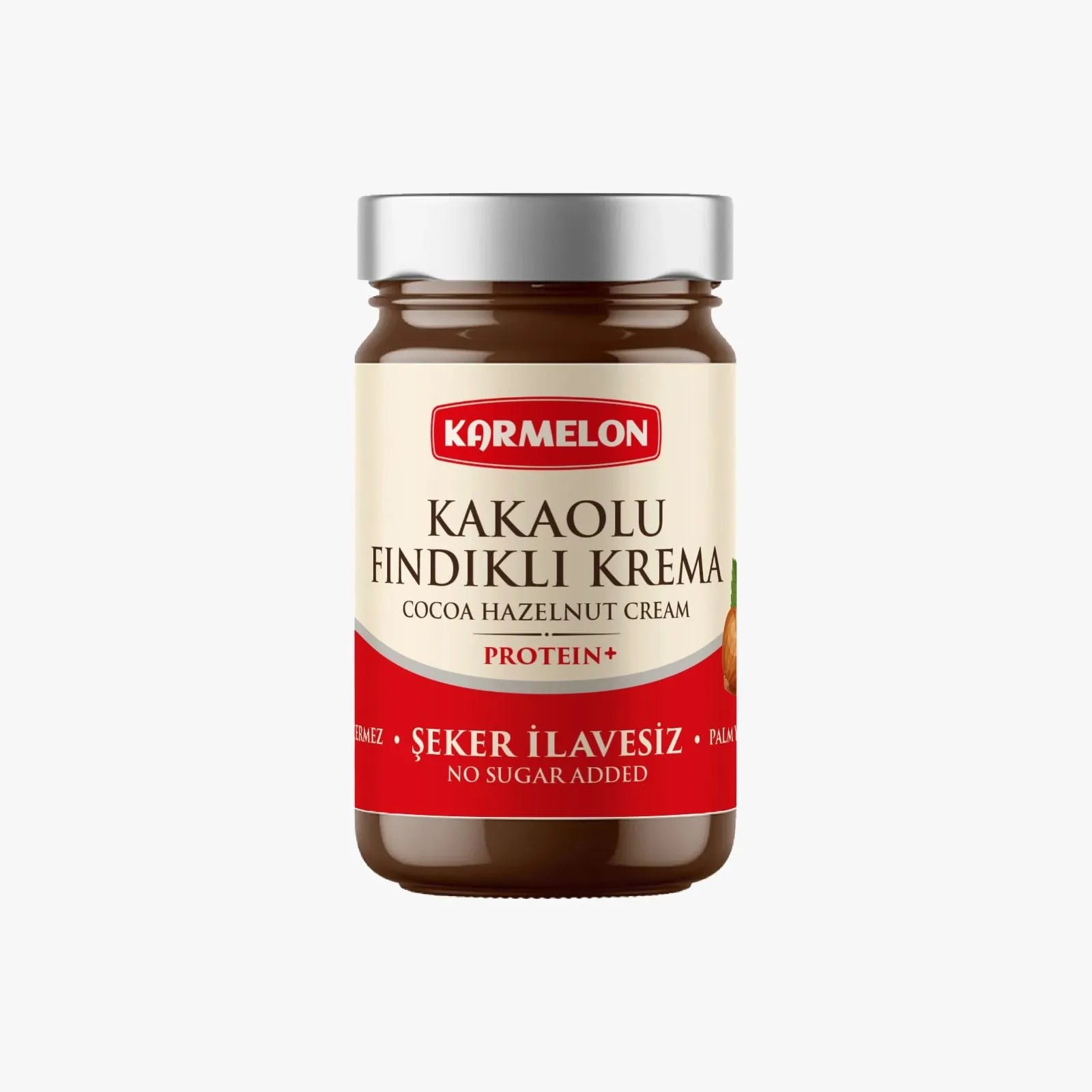 Şeker ilavesiz Kakaolu Fındıklı Krema (340 gr)