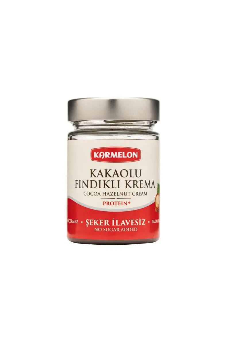 Şeker ilavesiz Kakaolu Fındıklı Krema (340 gr)