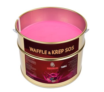 Frambuazlı Waffle Sosu - 10kg
