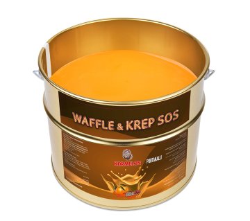 Portakallı Waffle Sosu - 10kg
