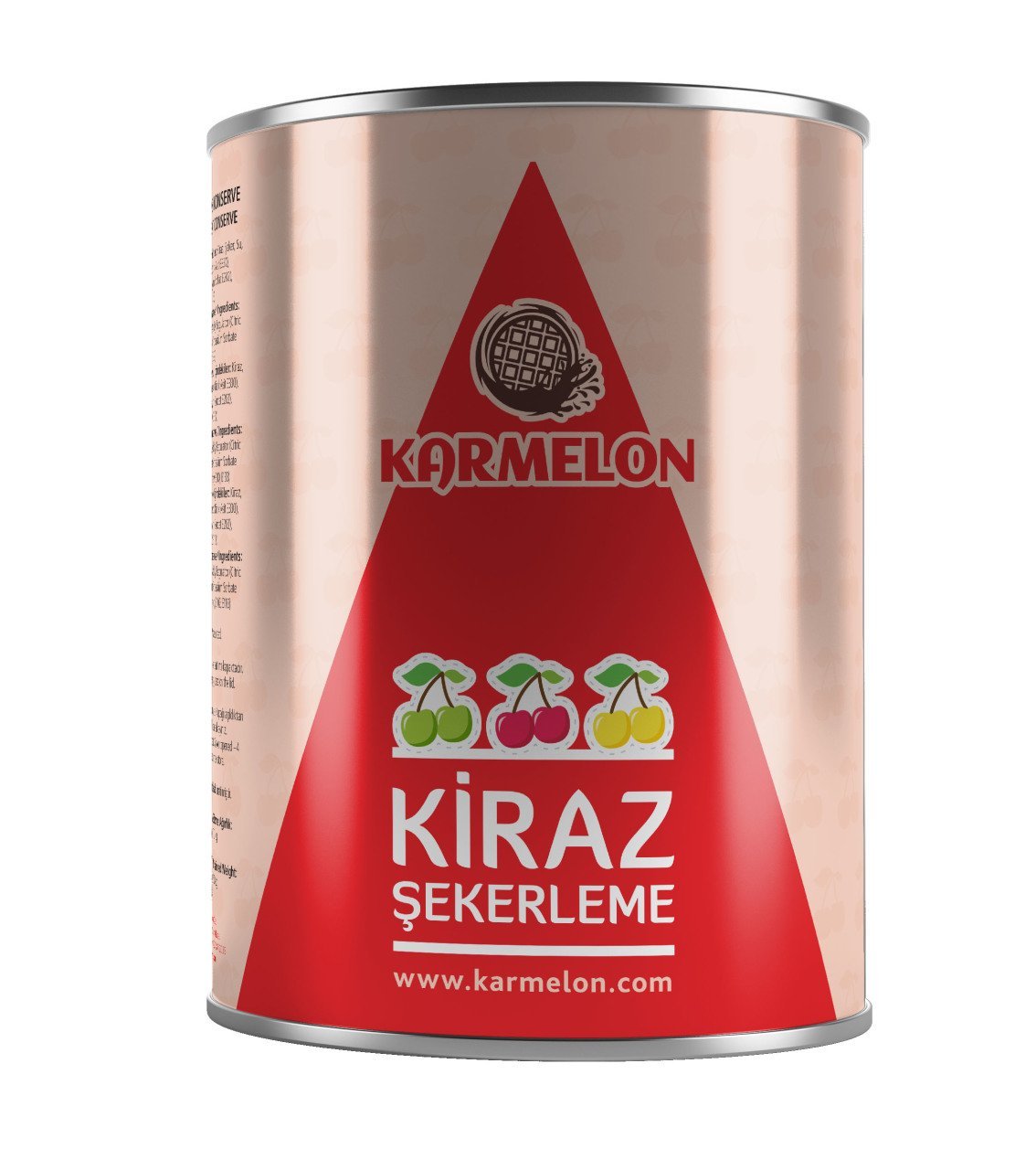 Kırmızı Kiraz Şekerleme 5/1 Teneke