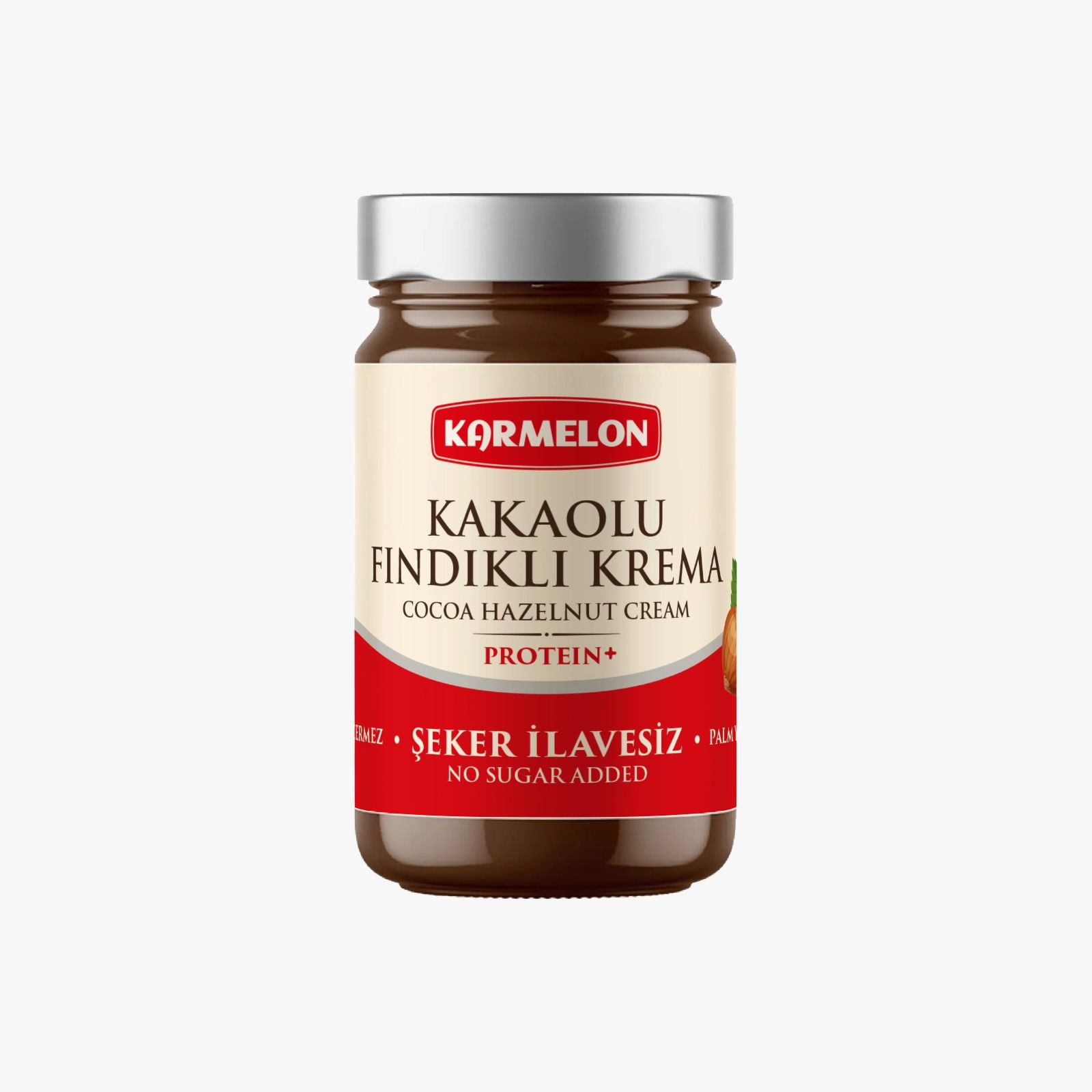 Şeker ilavesiz Kakaolu Fındıklı Krema
